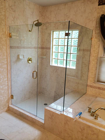 glass shower door