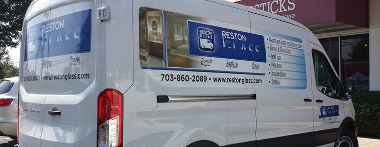 reston glass truck